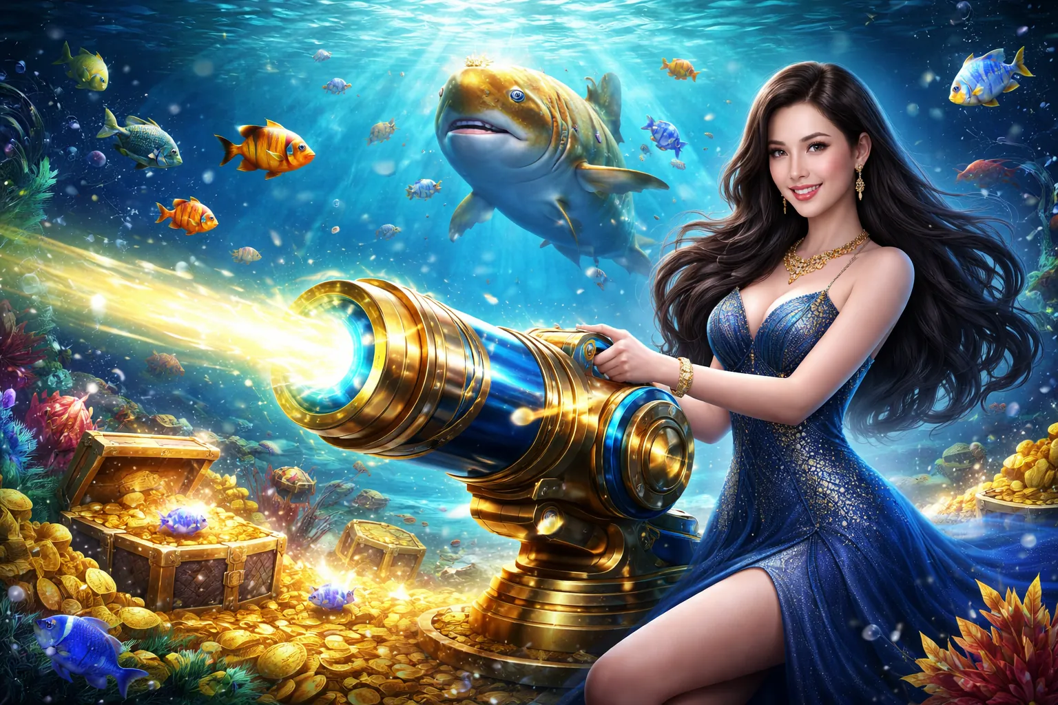 Hình ảnh chính hướng dẫn chơi bắn cá tại 79King